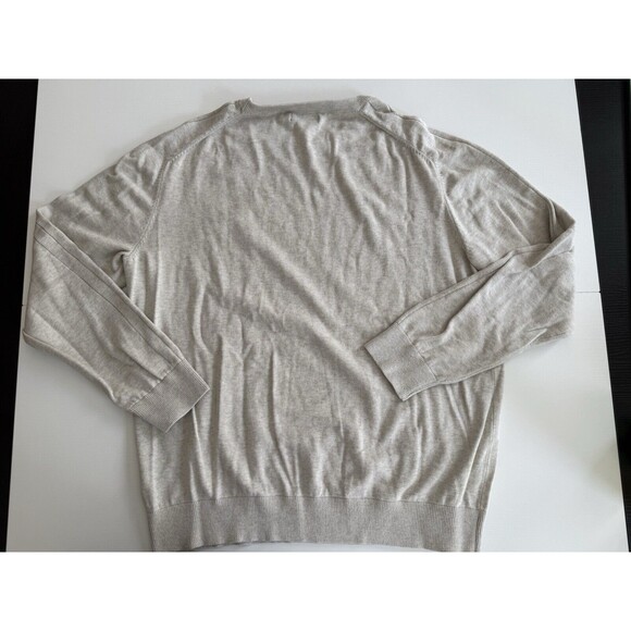 Nautica Mens Light Grey Crew Neck Knit Sweater XL - Picture 11 of 11